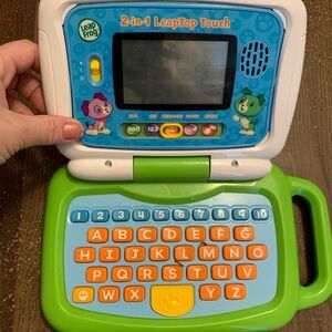 LeapFrog Interactive Learning Laptop - Blue and Green